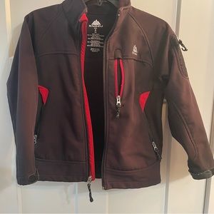 Snozu kids size S black jacket